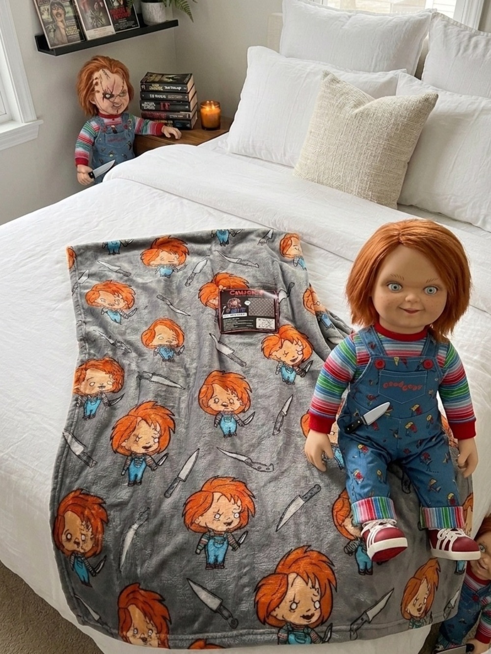Child's Play Chucky Queen/Full Blanket